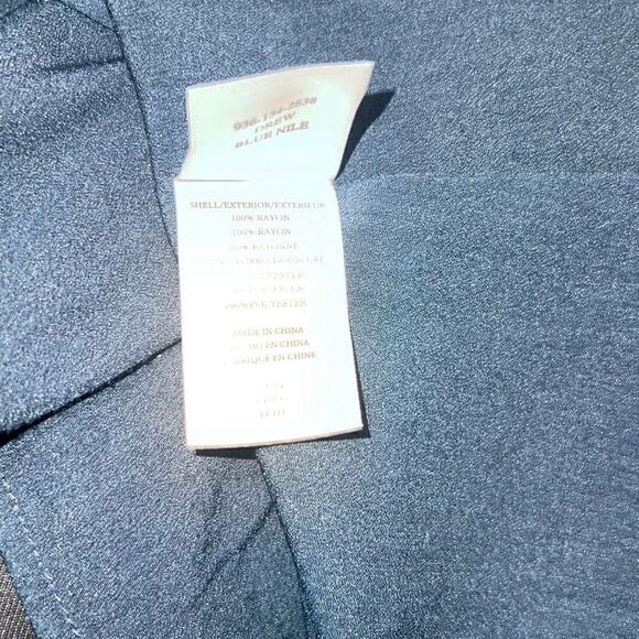 Rails Drew Tiered Midi Dress Blue Nile Tie-Dye Short Sleeve Flounce sz - Picture 10 of 10